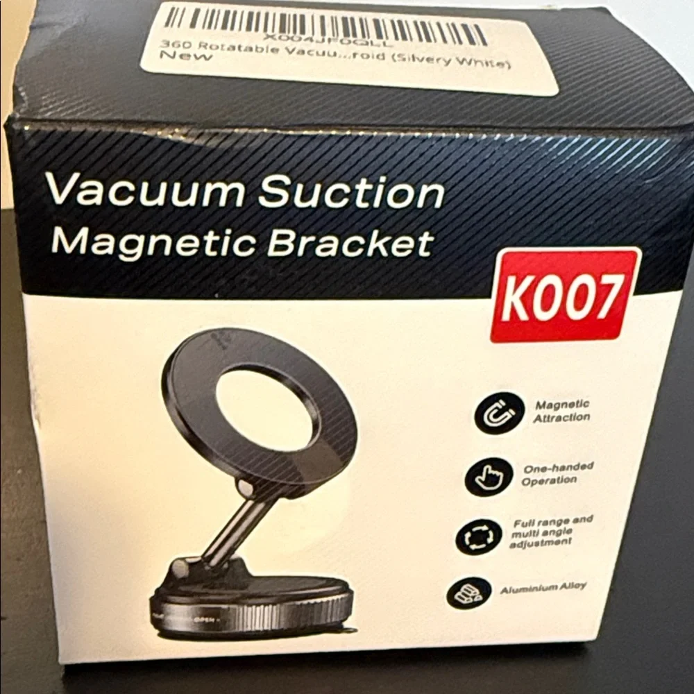 🔥 NEW Vacuum Suction Magnetic Bracket K007 - Silvery White